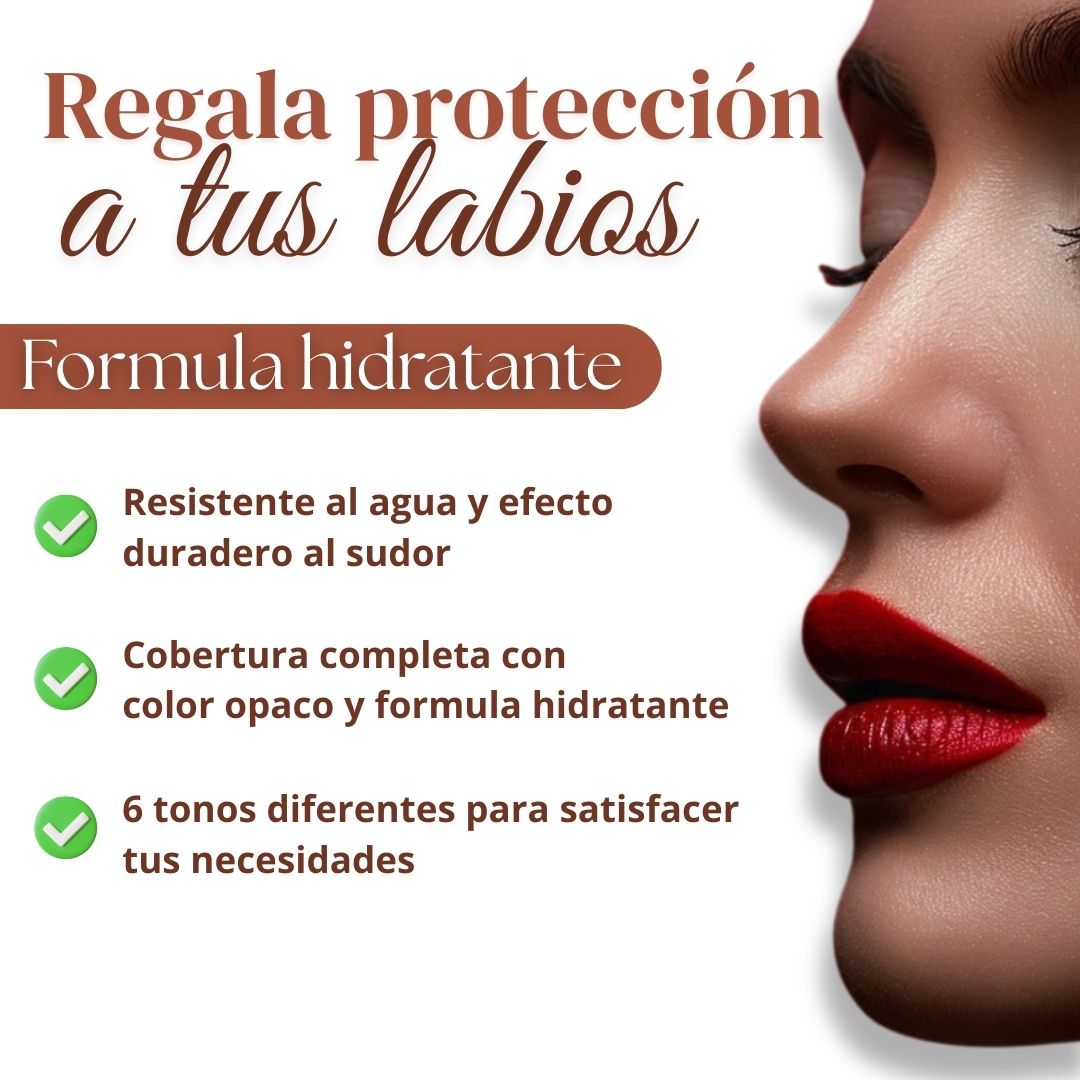 Set Doble Impacto 💄💋 Labiales x6 + obsequio