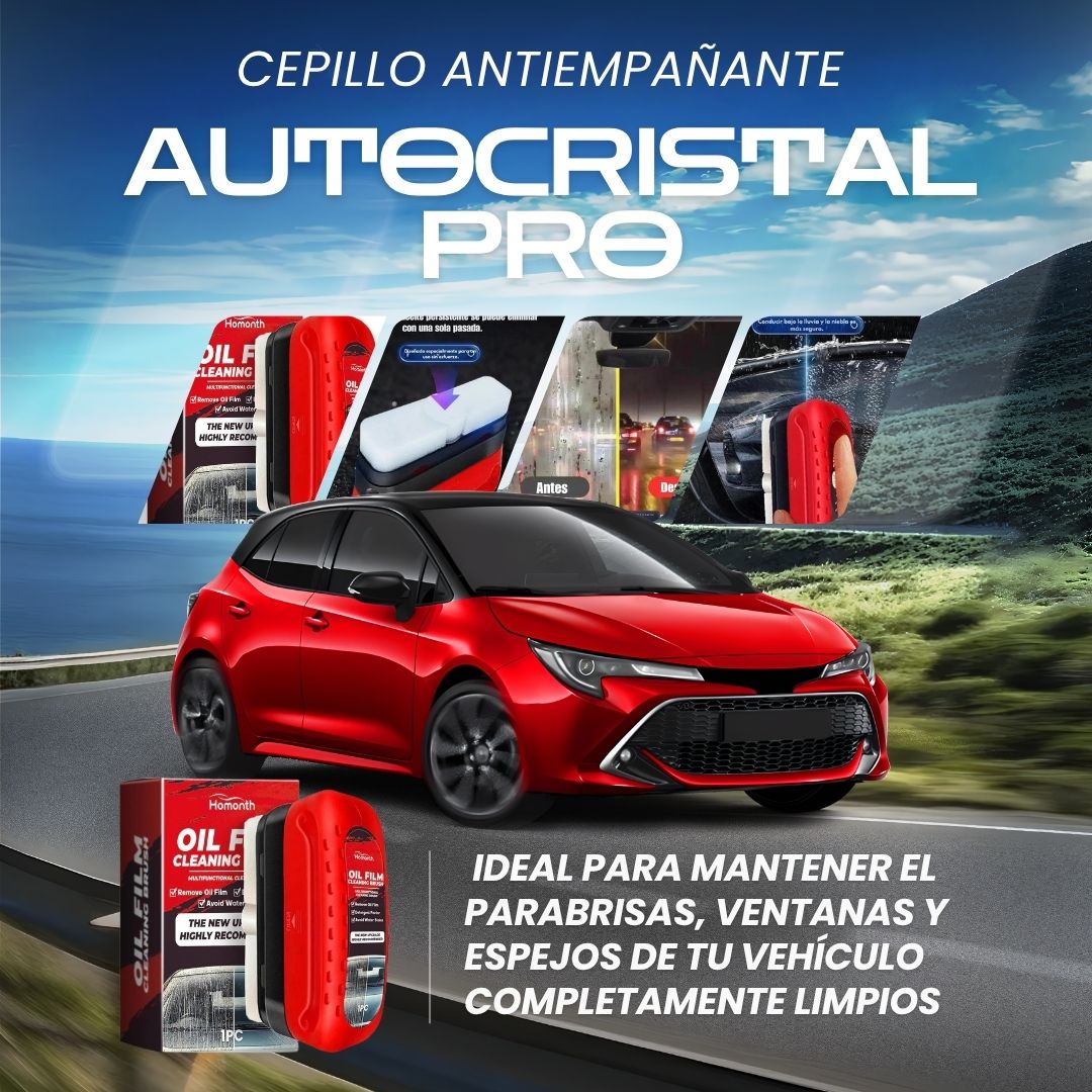 Autocristal pro: Cepillo Antiempañante 🧽🌫️