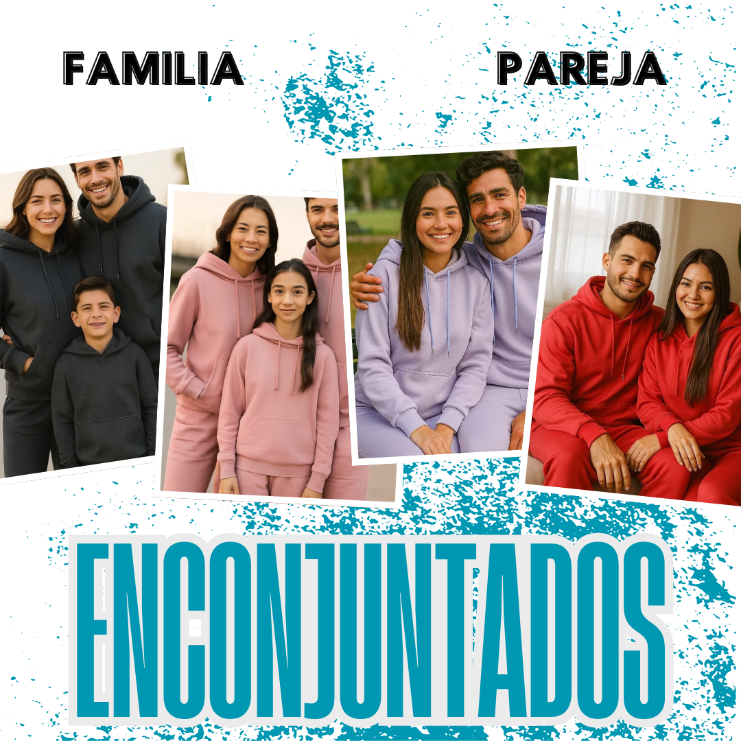 Conjunto Deportivo Athleisure Premium – Comodidad y Estilo para Toda la Familia