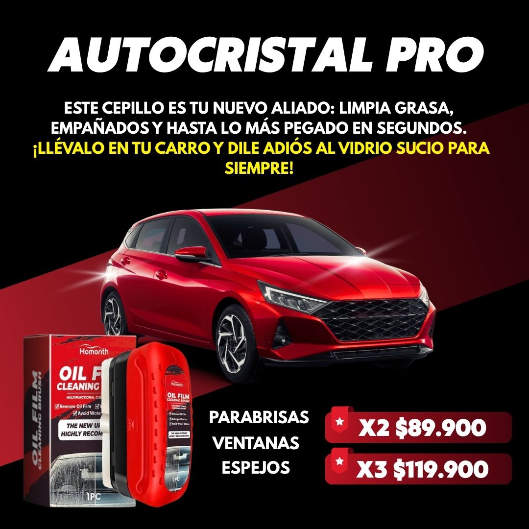 Autocristal pro: Cepillo Antiempañante 🧽🌫️