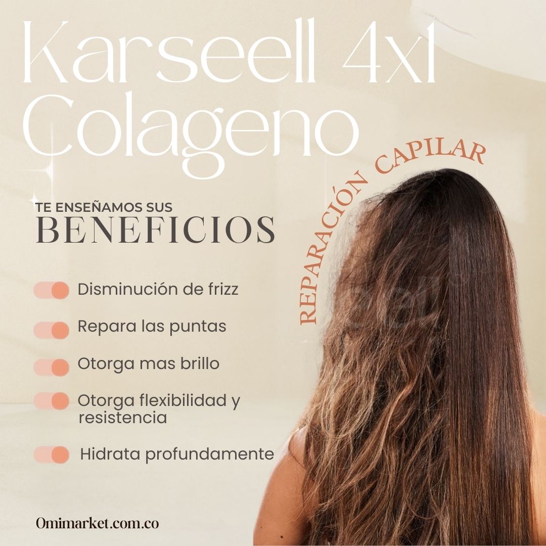 Recupera tu Cabello con el Kit Karseell: Tratamiento Completo Anti-Daño 💆♀️