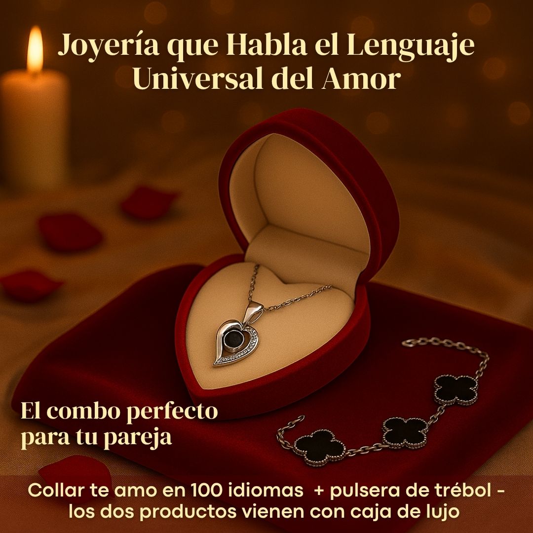 COLECCIÓN ETERNAL LOVE: Combo que Habla el Lenguaje Universal del Amor