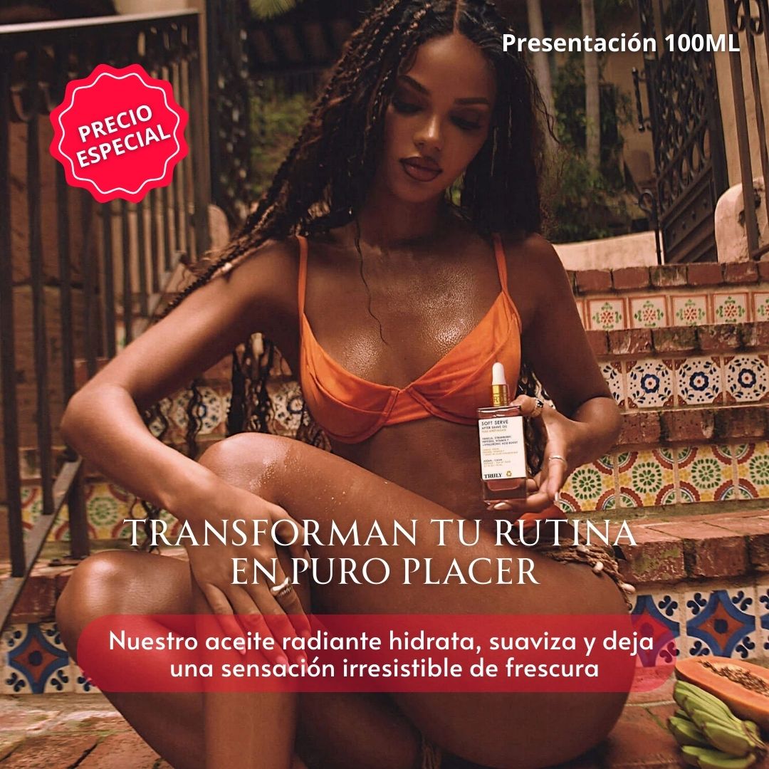 Piel Radiante ✨: Aceite Post-Afeitado 🍓