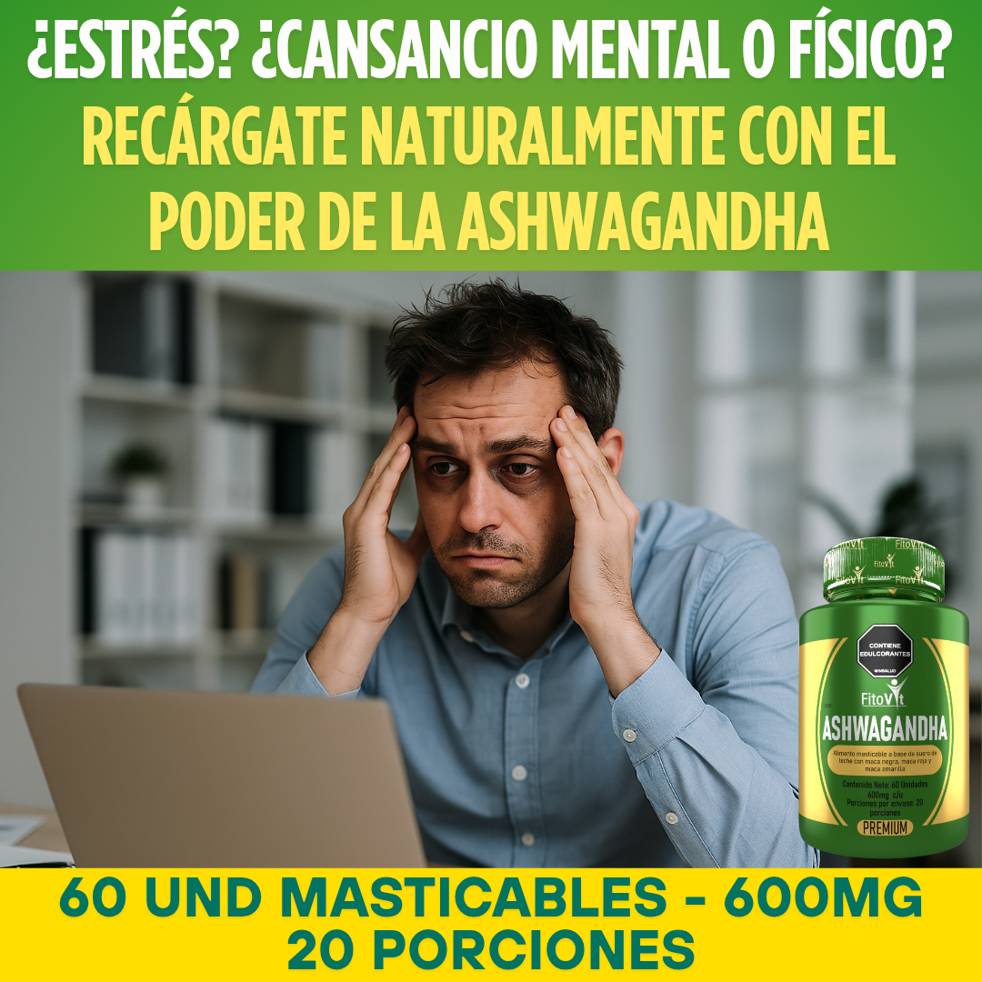 .Ashwagandha: revitaliza tu cuerpo desde adentro, activa tu juventud.