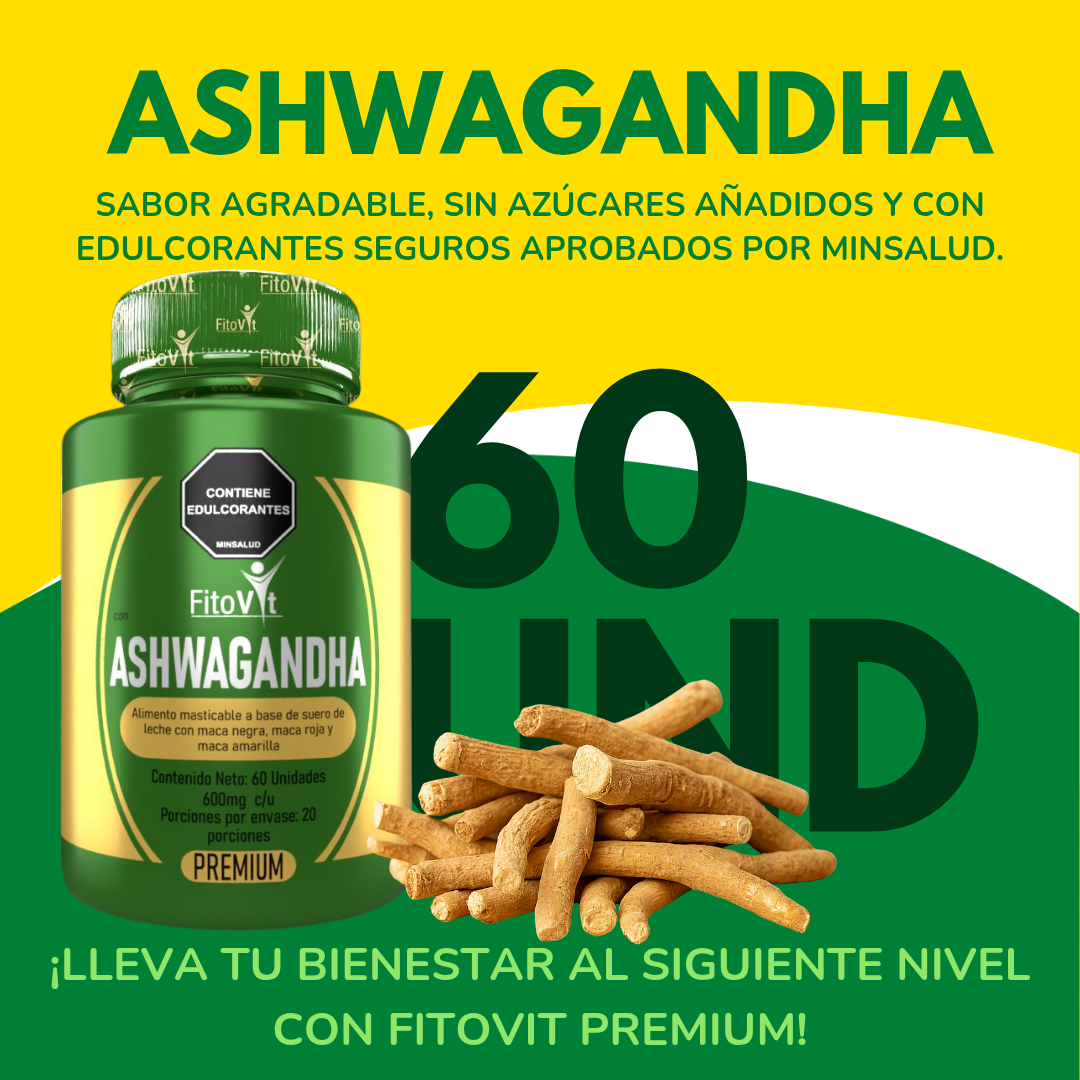 .Ashwagandha: revitaliza tu cuerpo desde adentro, activa tu juventud.