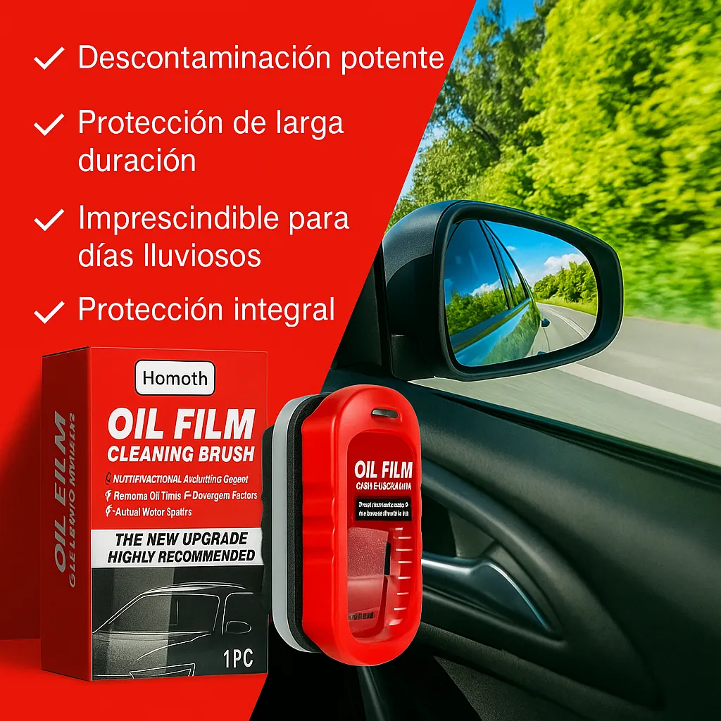 Autocristal pro: Cepillo Antiempañante 🧽🌫️