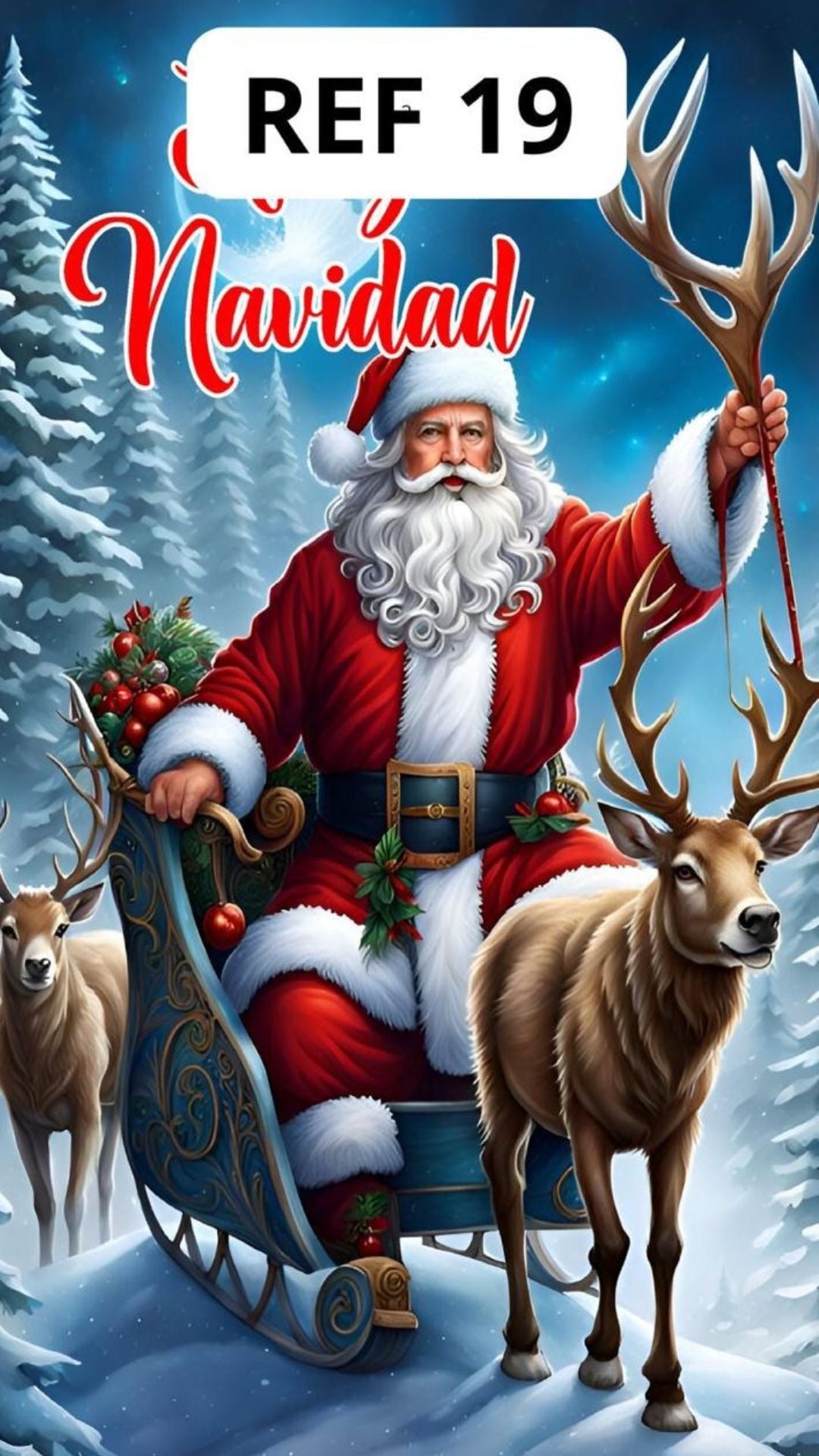 Funda Navideña para las puertas X2 unidades🎅🏻☃️🎄