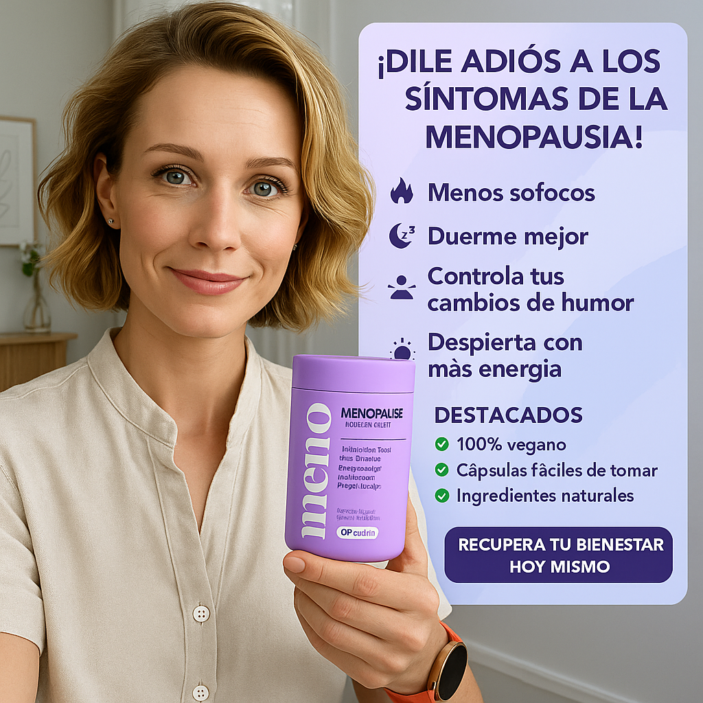 MENO - Alimento Avanzado para Alivio de la Menopausia | Sofocos, Sueño y Equilibrio Hormonal