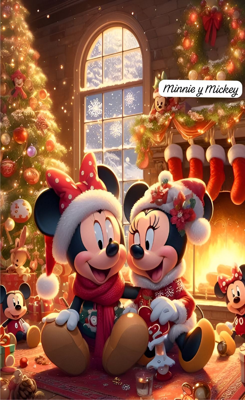 Funda Navideña para las puertas X2 unidades🎅🏻☃️🎄