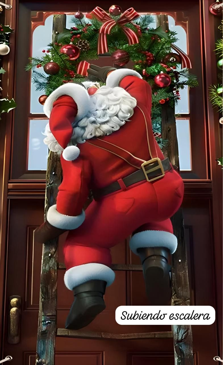 Funda Navideña para las puertas X2 unidades🎅🏻☃️🎄