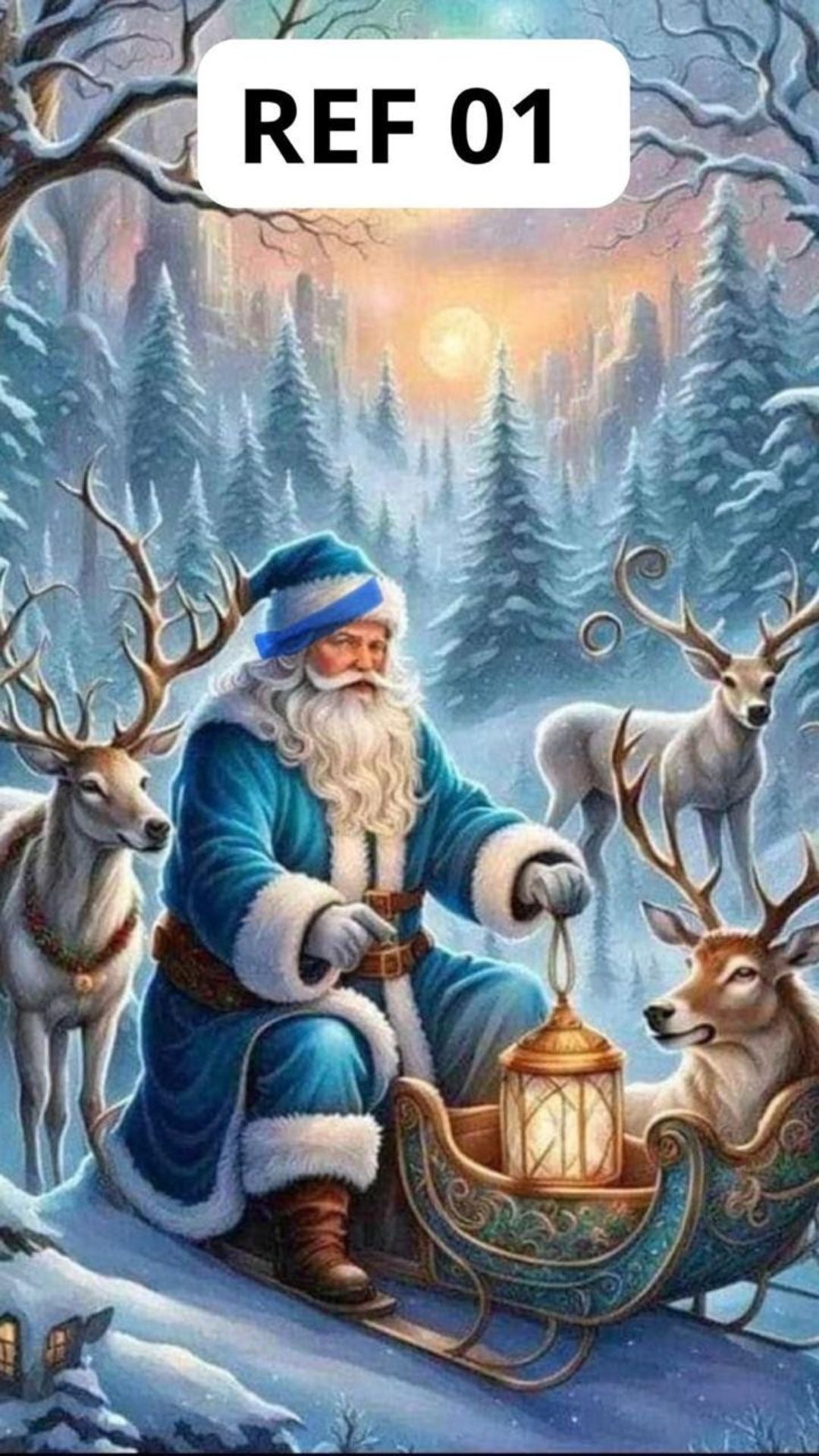 Funda Navideña para las puertas X2 unidades🎅🏻☃️🎄