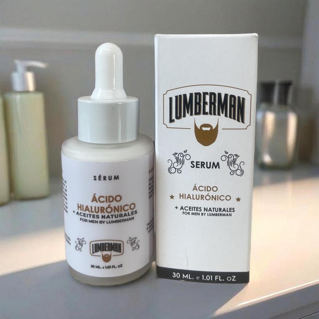 POWER SKIN HOMBRE: Sérum con Ácido Hialurónico formula avanzada👨🏻