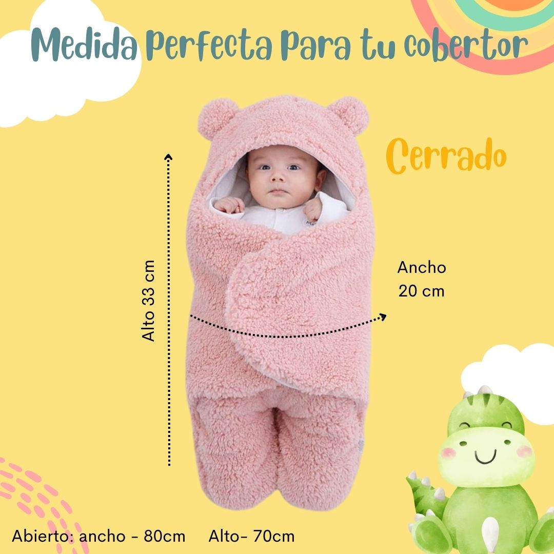 Cobertor para bebé ¨Dulce abrigo¨ 🧸✨