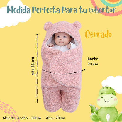 Cobertor para bebé ¨Dulce abrigo¨ 🧸✨