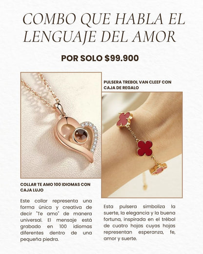 COLECCIÓN ETERNAL LOVE: Combo que Habla el Lenguaje Universal del Amor