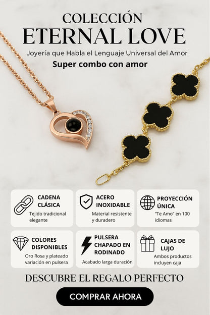 COLECCIÓN ETERNAL LOVE: Combo que Habla el Lenguaje Universal del Amor