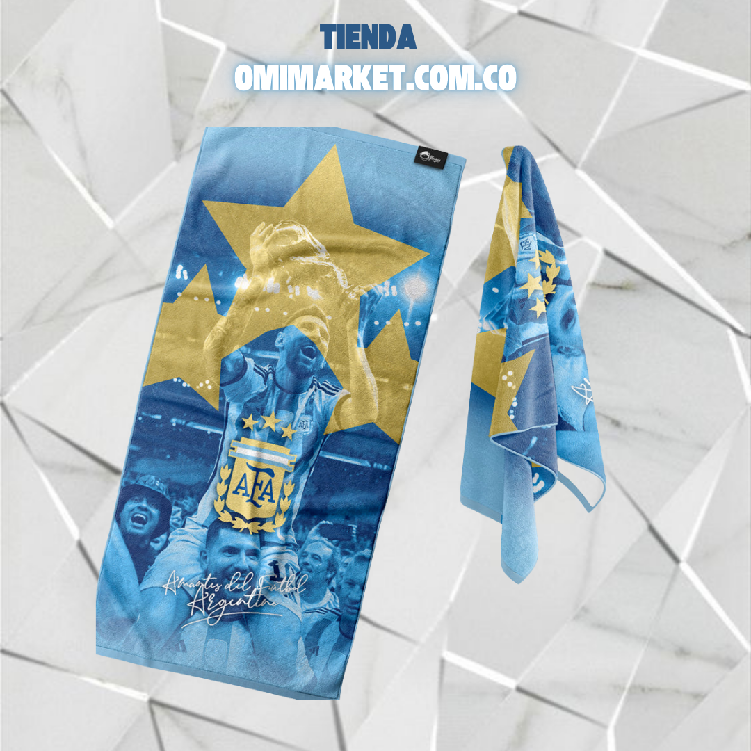 Toallas Sublimadas Equipos de Fútbol: Secado Rápido, Diseños Únicos ⚽🏳️