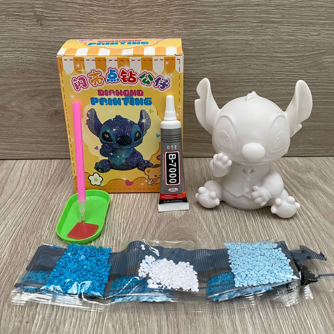 BrilliBank ✨🐱 Alcancia Figura De Pintura Diamante