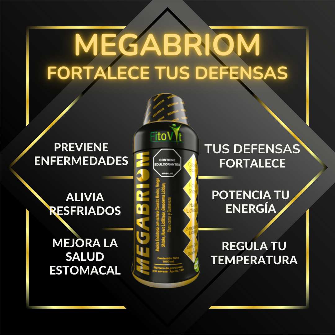 .Megabriom: La Bebida que Fortalece Tu Sistema Inmune