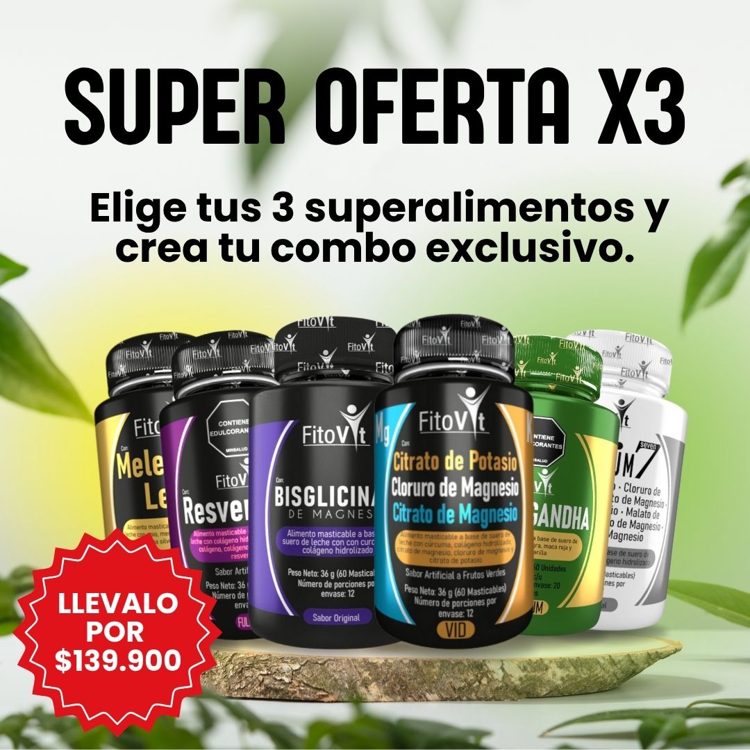 .Mix Saludable X3: Elige tus 3 superalimentos y crea tu combo exclusivo.