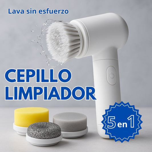 Cepillo Limpiador 5 en 1  🚿