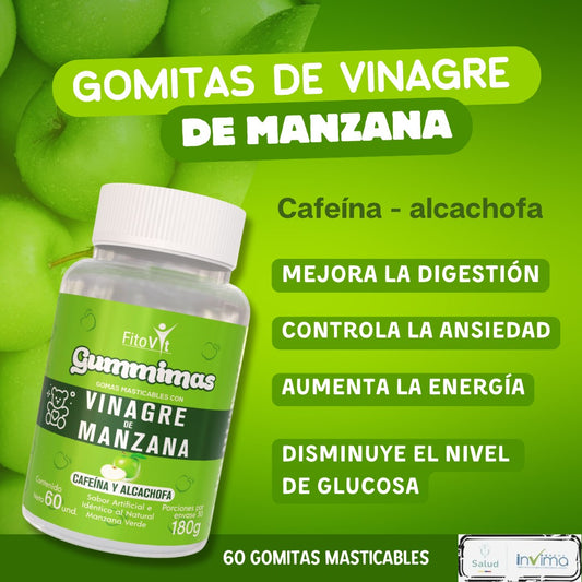 .Vinagre de manzana Gomitas