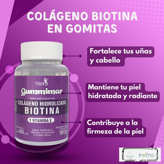.Colageno Biotina Gomitas