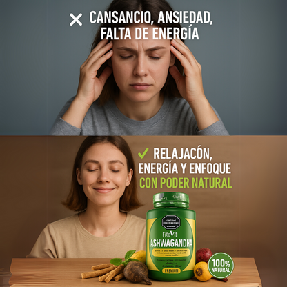 .Ashwagandha: revitaliza tu cuerpo desde adentro, activa tu juventud.