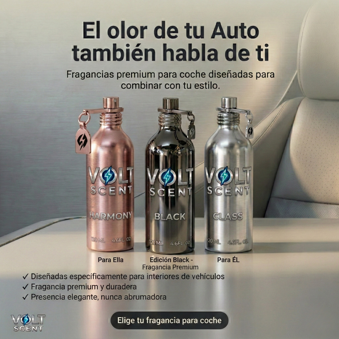 VOLT SCENT Fragancia Premium para Vehículo