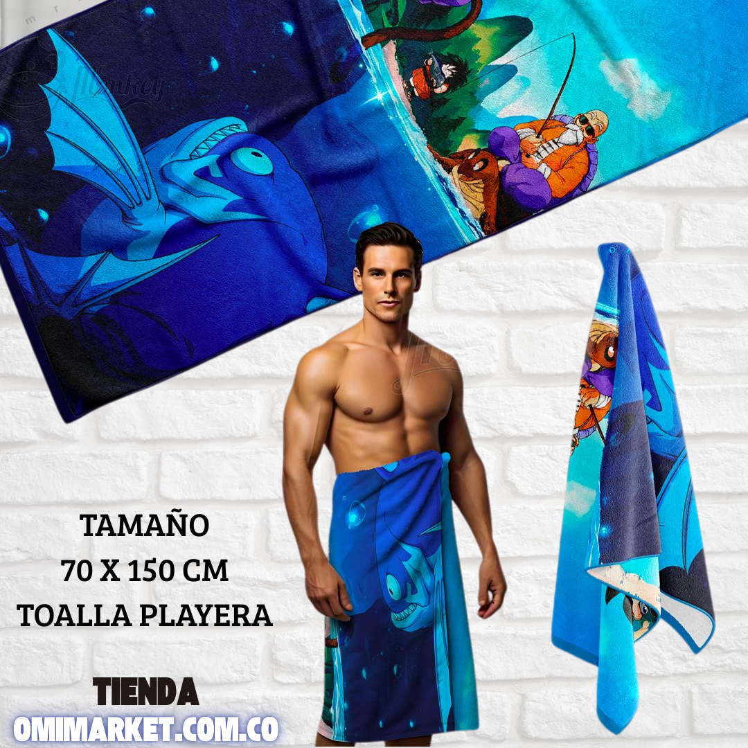 Toallas Sublimadas: Secado Rápido, Diseños Únicos para toda la Familia🛀🏽🖼️