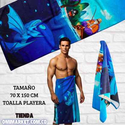 Toallas Sublimadas: Secado Rápido, Diseños Únicos para toda la Familia🛀🏽🖼️