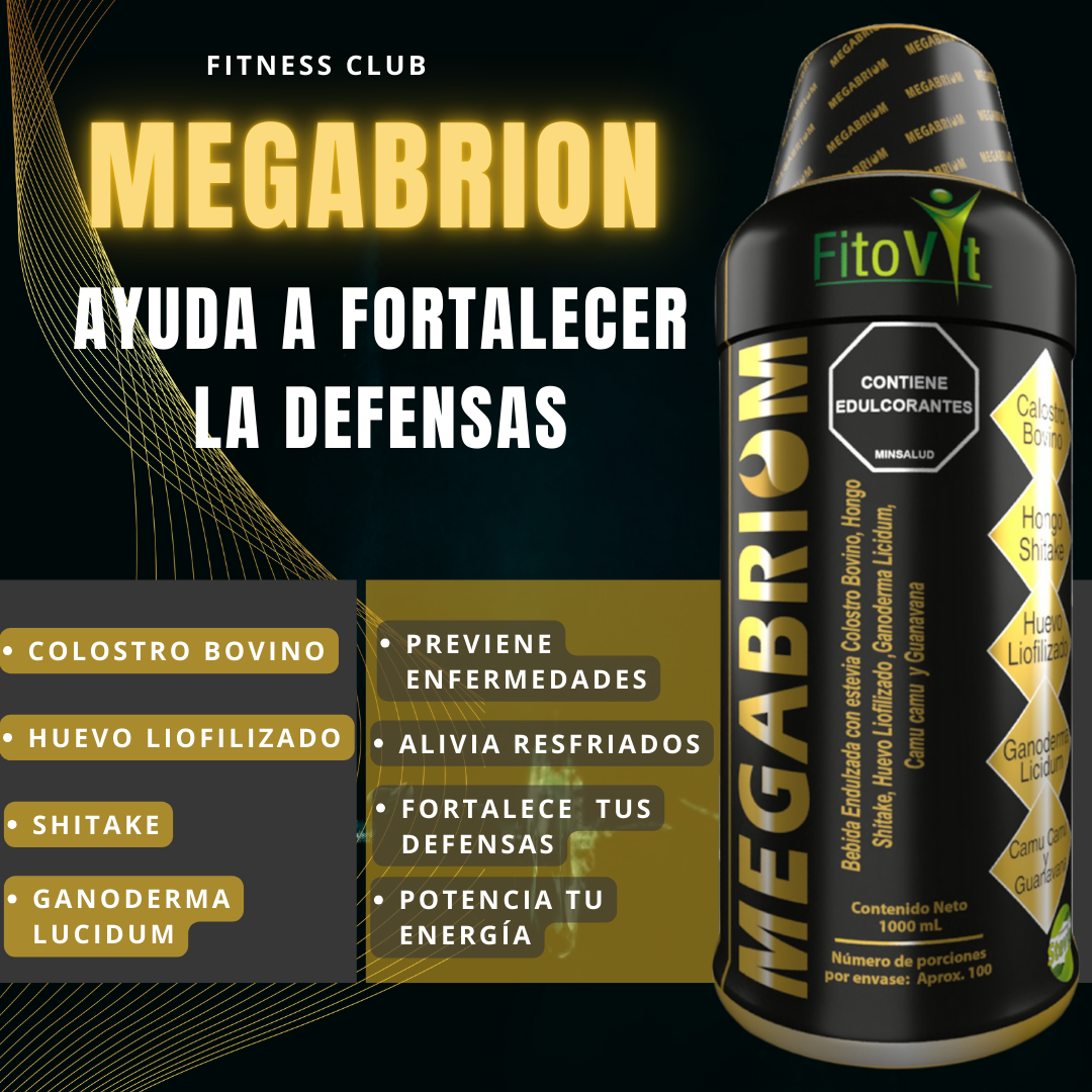 .Megabriom: La Bebida que Fortalece Tu Sistema Inmune