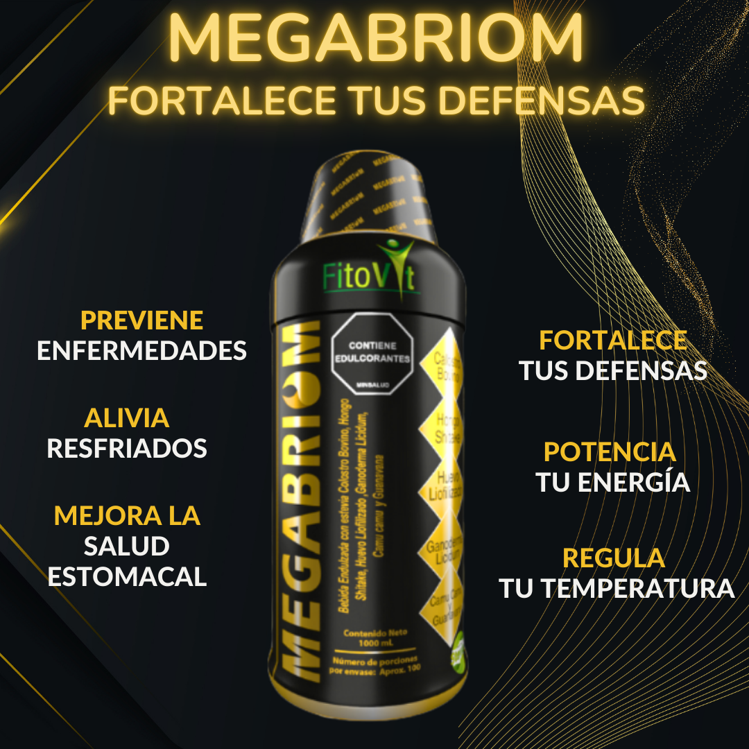 .Megabriom: La Bebida que Fortalece Tu Sistema Inmune