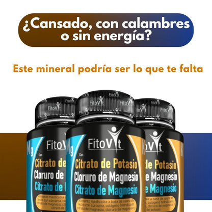 .El magnesio esencial: Formula perfecta 3 en 1 Citratos de Magnesio