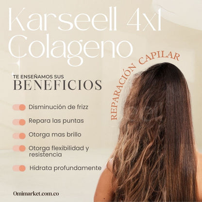 Recupera tu Cabello con el Kit Karseell: Tratamiento Completo Anti-Daño 💆‍♀️