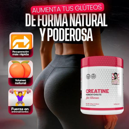 Creatine Monohydrate 🍑💪🏻 para mujeres