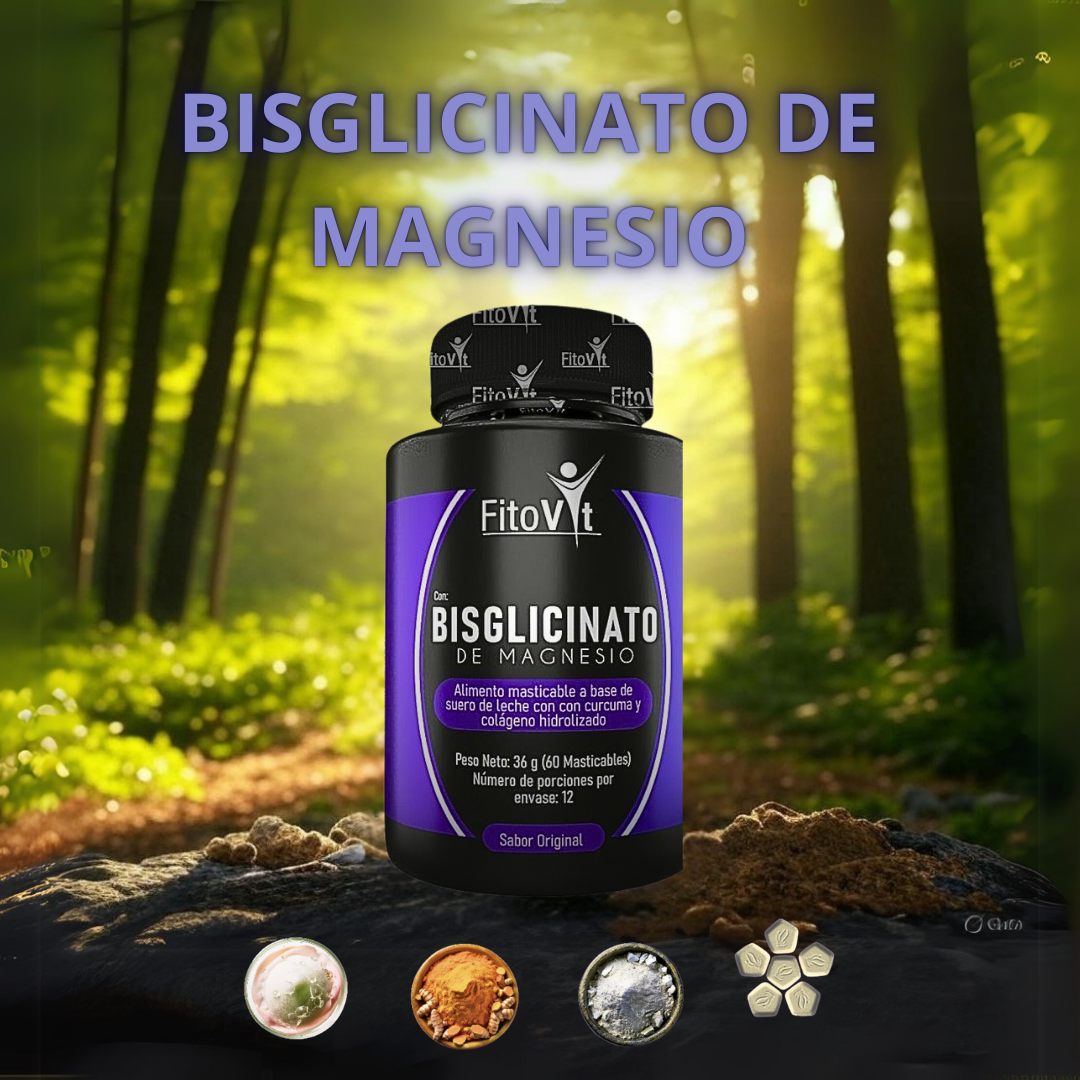 .BISGLICINATO: El Magnesio más Puro.