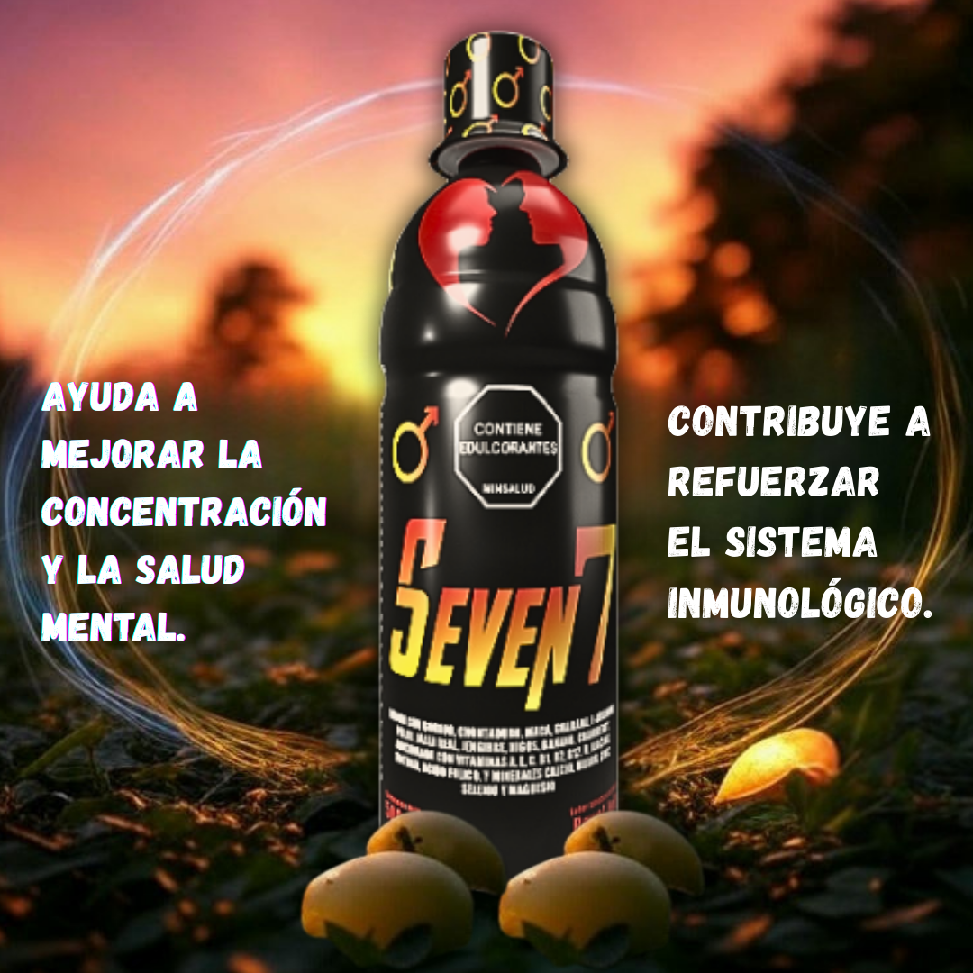 .SEVEN-7 Suplemento para Rendir Más: Vitalidad Natural 🔥