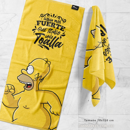 Toallas Sublimadas: Secado Rápido, Diseños Únicos para toda la Familia🛀🏽🖼️