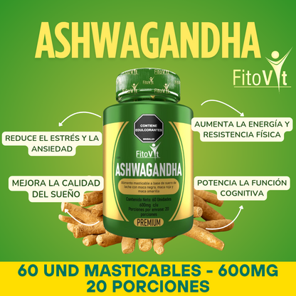 .Ashwagandha: revitaliza tu cuerpo desde adentro, activa tu juventud.