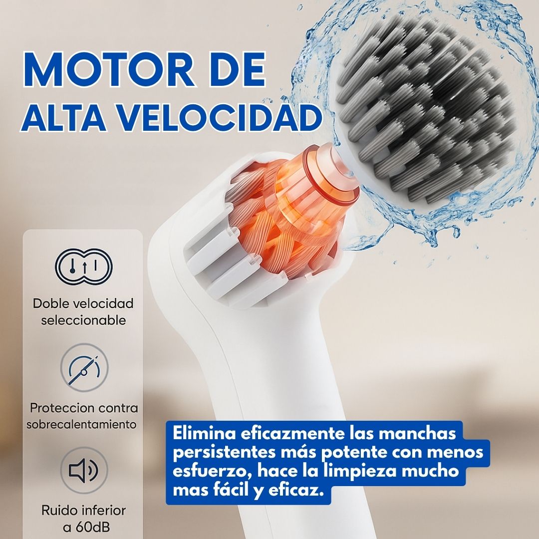 Cepillo Limpiador 5 en 1  🚿