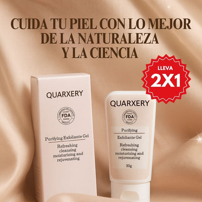 Limpieza radiante ✨ Gel exfoliante Quarxery