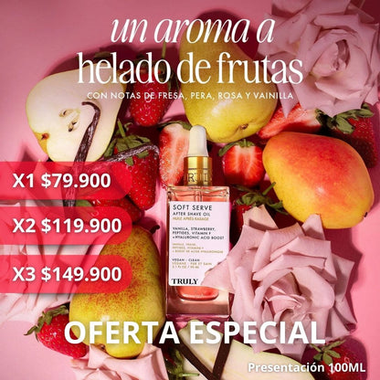 Piel Radiante ✨: Aceite Post-Afeitado 🍓