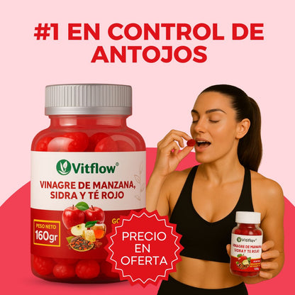 VINAGRE DE MANZANA EN GOMITAS: Apoya tu Bienestar 🍎