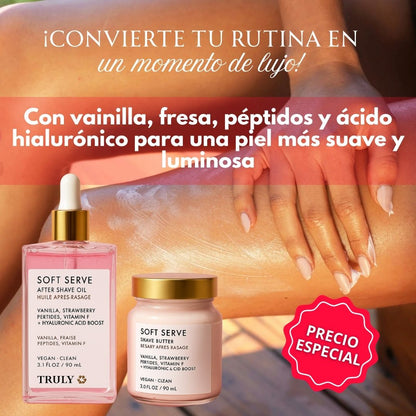 Duo Luminosidad Suave: Aceite + mantequilla corporal ✨🍓
