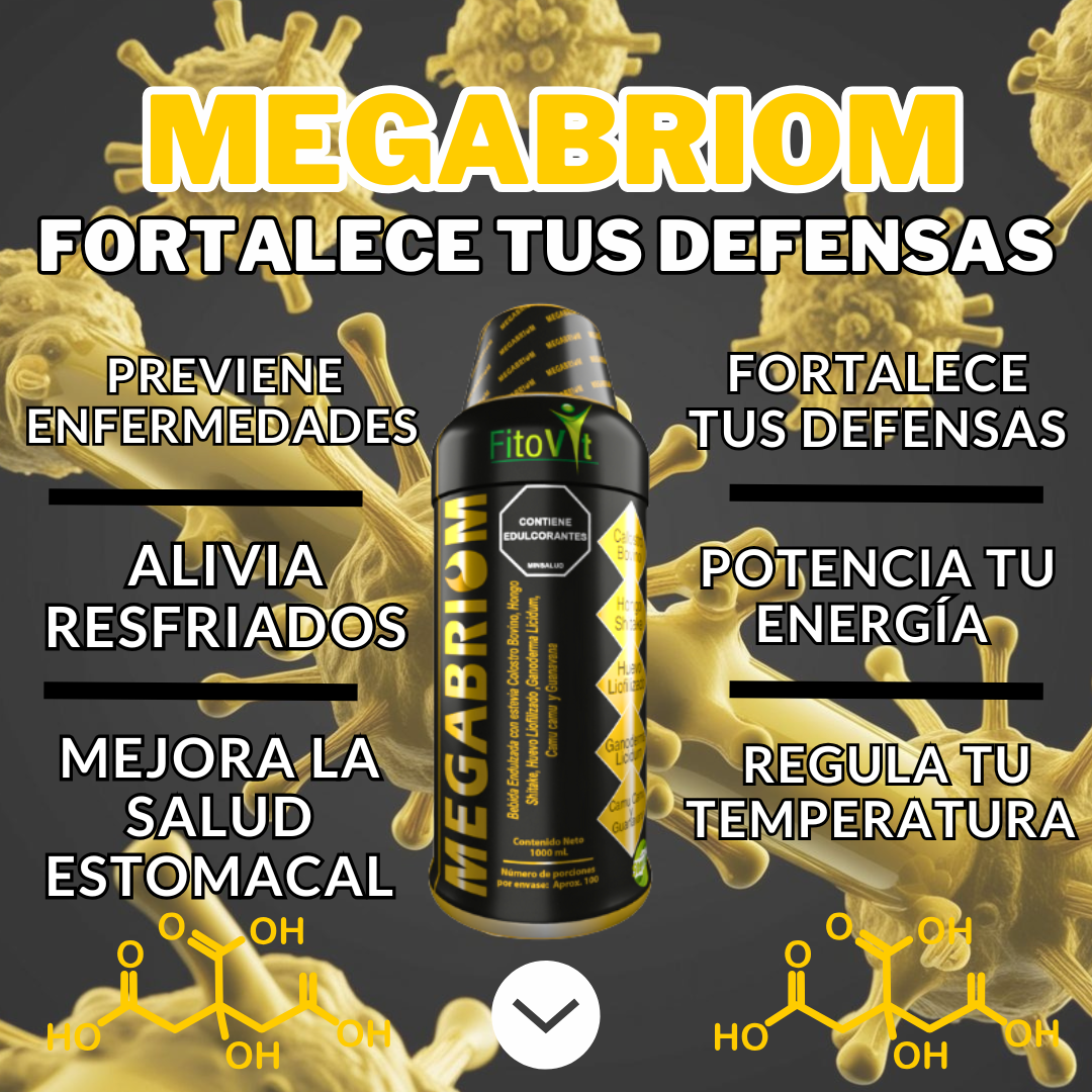 .Megabriom: La Bebida que Fortalece Tu Sistema Inmune