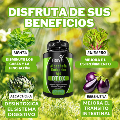 .D-TOX: Ingredientes Naturales para tu Bienestar Digestivo 🌿🧆