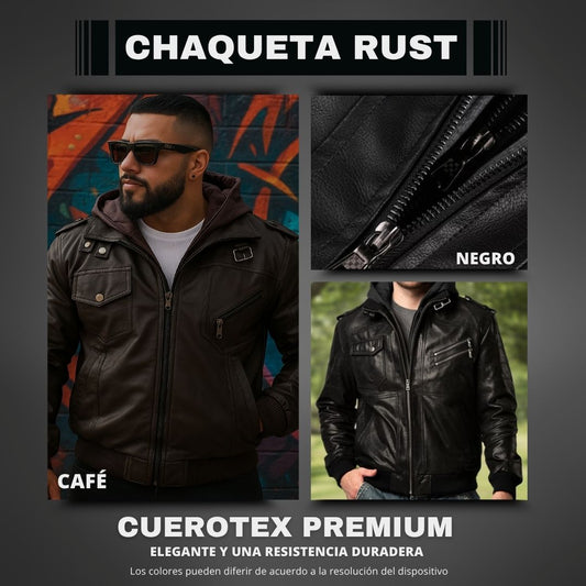 Chaqueta Rust en Cuerotex Premium