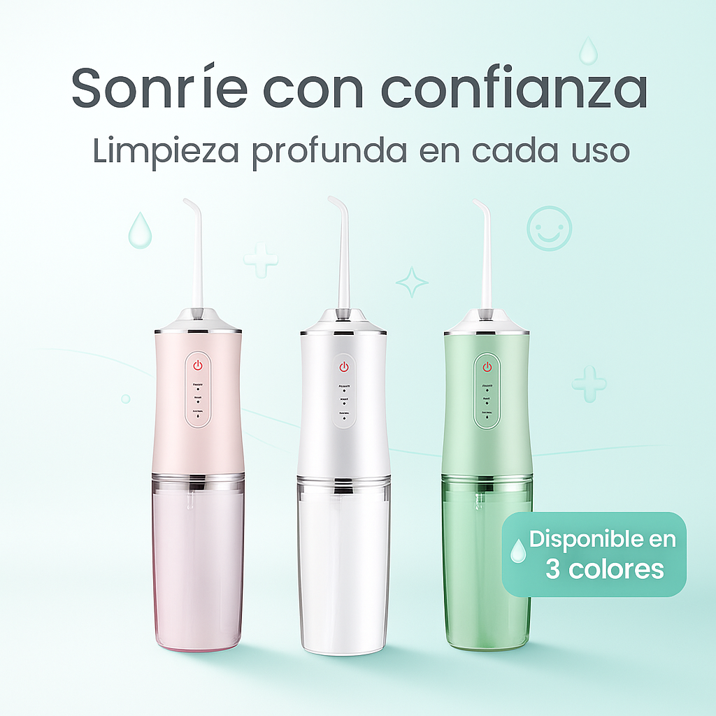 LimpiaFresh: Irrigador Oral ✨🦷
