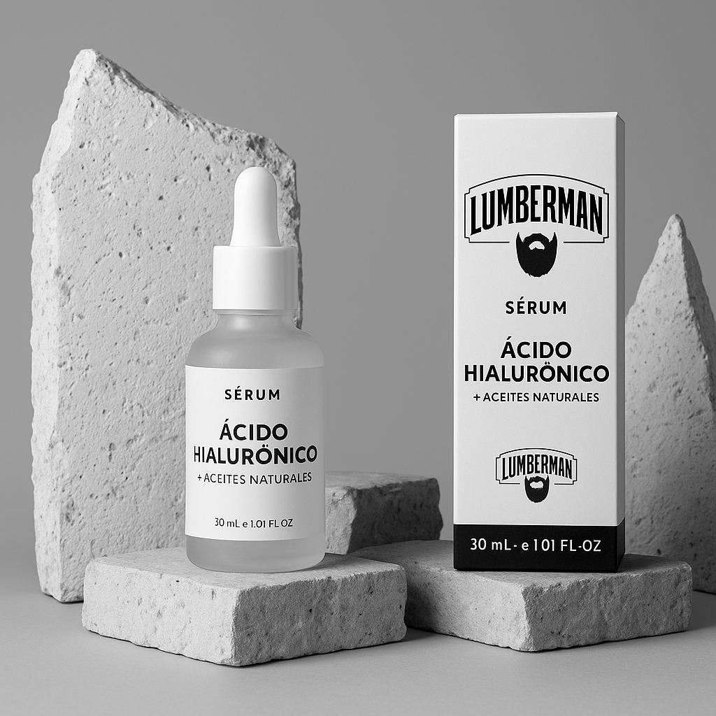 POWER SKIN HOMBRE: Sérum con Ácido Hialurónico formula avanzada👨🏻